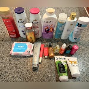 *Tested* Assorted Skincare and Haircare Products Bundle